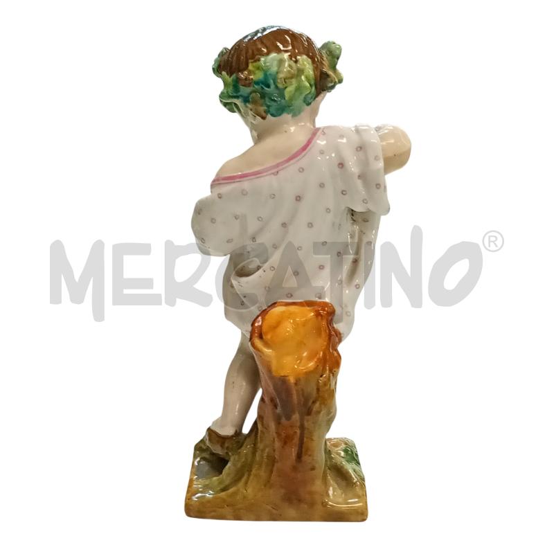 ANTICA STATUETTA DI PUTTO AUTUNNO  | Mercatino dell'Usato Leini' 3