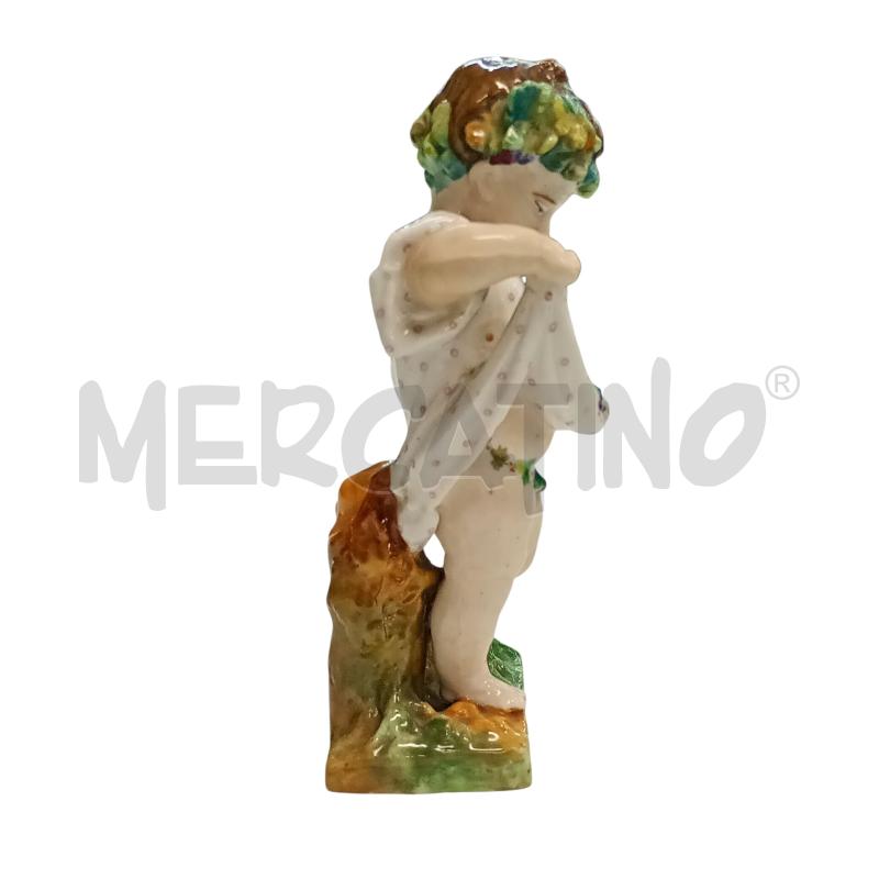 ANTICA STATUETTA DI PUTTO AUTUNNO  | Mercatino dell'Usato Leini' 4