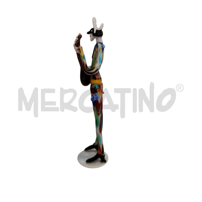 ARLECCHINO IN VETRO DI MURANO | Mercatino dell'Usato Leini' 3