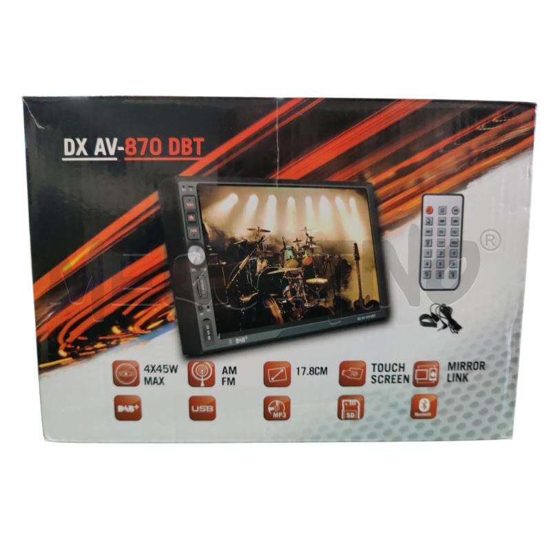 AUTORADIO DX AV 870 DBT  | Mercatino dell'Usato Leini' 1