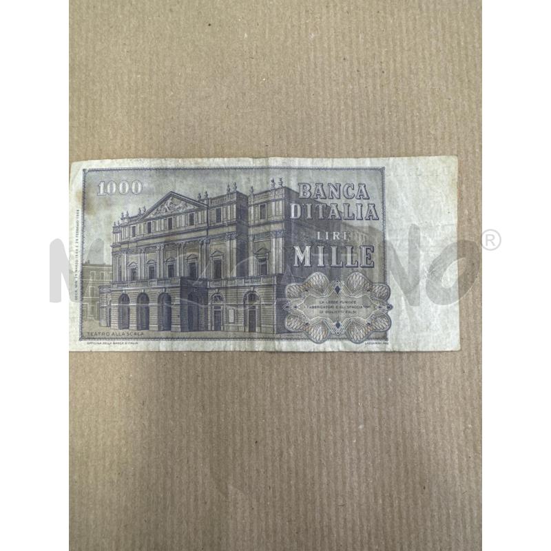 BANCONOTA 1000 LIRE GIUSEPPE VERDI | Mercatino dell'Usato Leini' 2