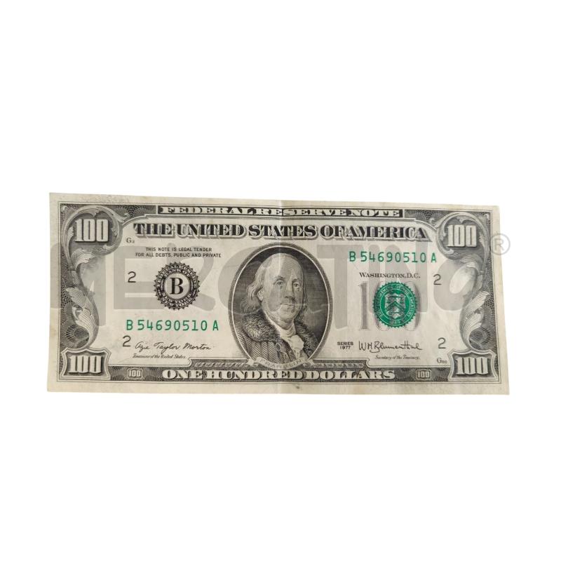 BANCONOTA 100 DOLLARI 1977  | Mercatino dell'Usato Leini' 1