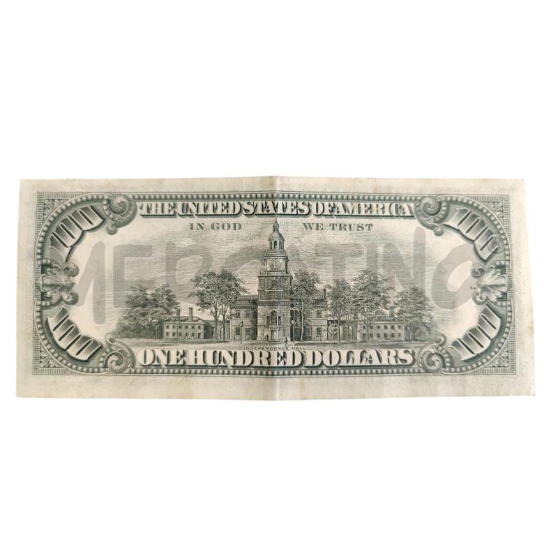 BANCONOTA 100 DOLLARI 1977  | Mercatino dell'Usato Leini' 2
