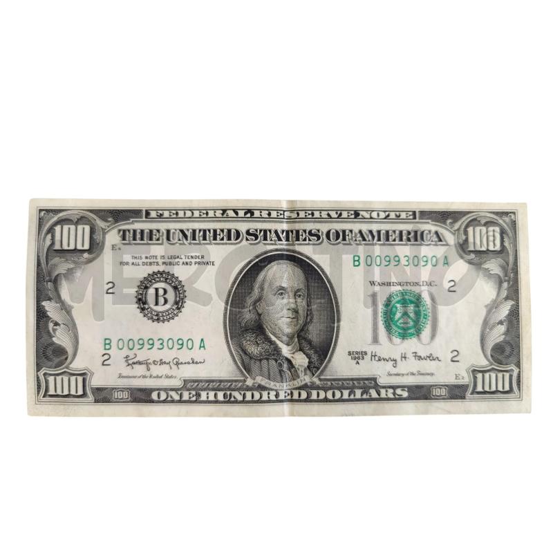 BANCONOTA 100 DOLLARO 1963  | Mercatino dell'Usato Leini' 1