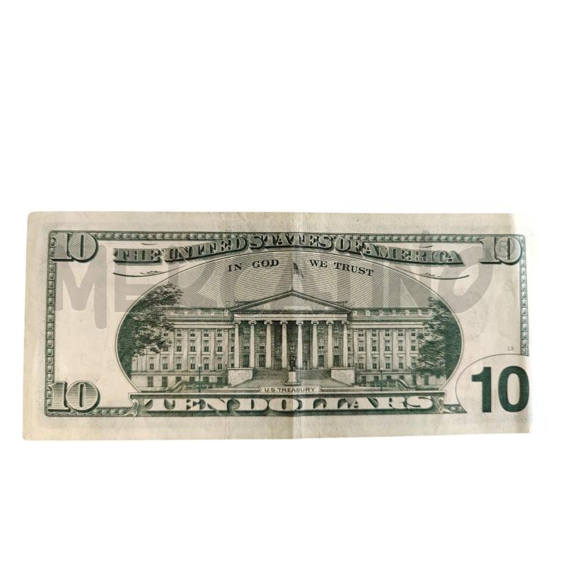 BANCONOTA 10 DOLLARI 2003 OTTIME CONDIZIONI | Mercatino dell'Usato Leini' 2