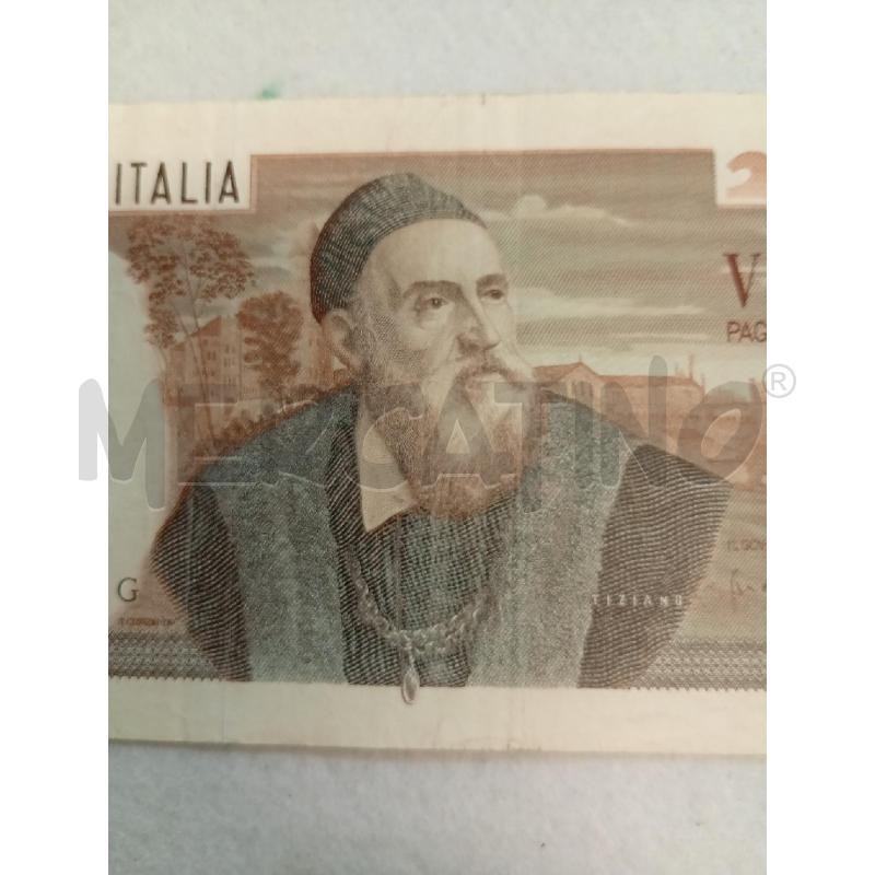 BANCONOTA 20000 LIRE TIZIANO | Mercatino dell'Usato Leini' 3