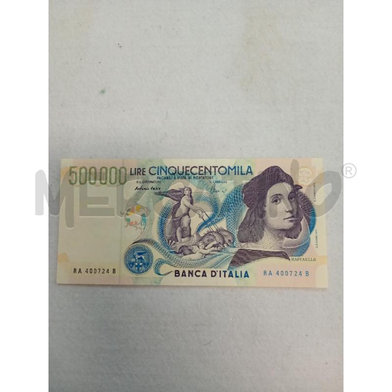 BANCONOTA 500000 LIRE RAFFAELLO  | Mercatino dell'Usato Leini' 1