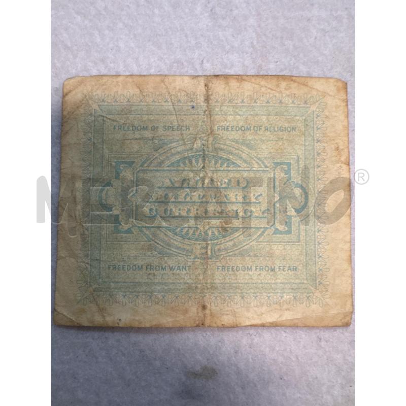 BANCONOTE VECCHIE PZ. 5 LIRE OCCUPAZIONE  | Mercatino dell'Usato Leini' 2