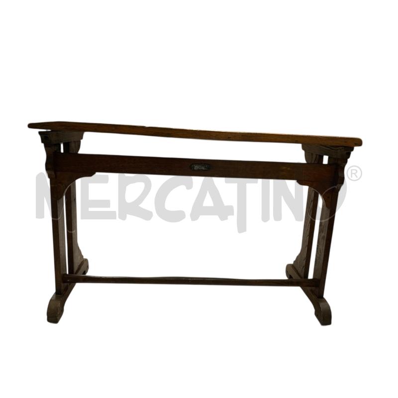 BANCO IN LEGNO PER ASILO D'EPOCA PRIMI 900 | Mercatino dell'Usato Leini' 3