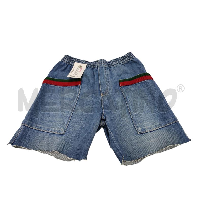 BERMUDA BAMBINO UNISEX GUCCI DENIM JEANS | Mercatino dell'Usato Leini' 1
