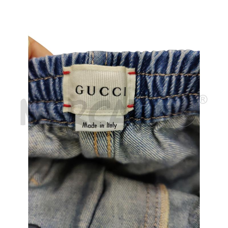 BERMUDA BAMBINO UNISEX GUCCI DENIM JEANS | Mercatino dell'Usato Leini' 2