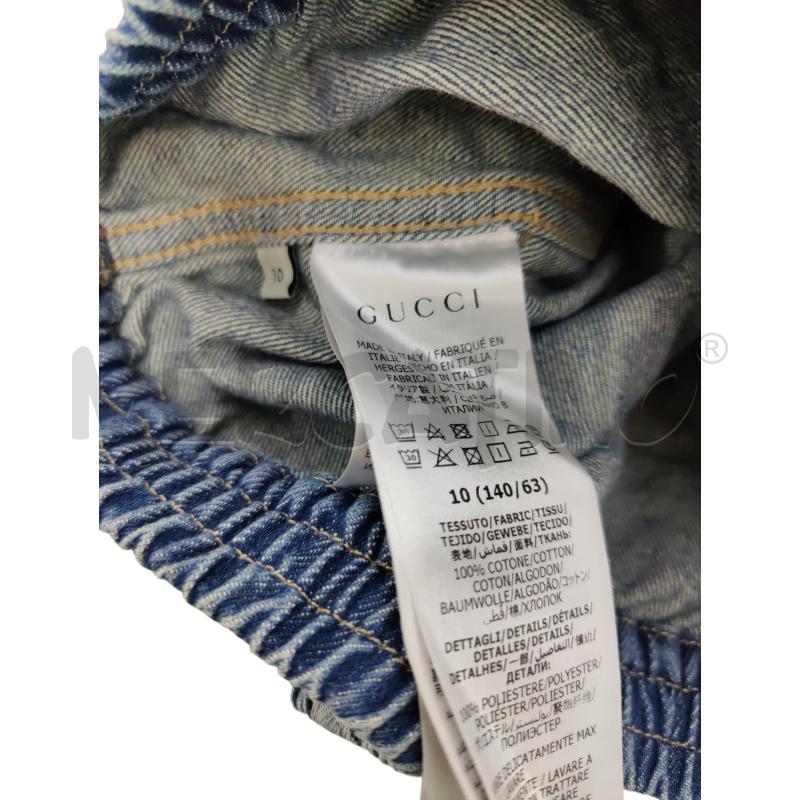 BERMUDA BAMBINO UNISEX GUCCI DENIM JEANS | Mercatino dell'Usato Leini' 3