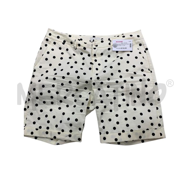 BERMUDA DONNA OLTRE BIANCO POIS  | Mercatino dell'Usato Leini' 1