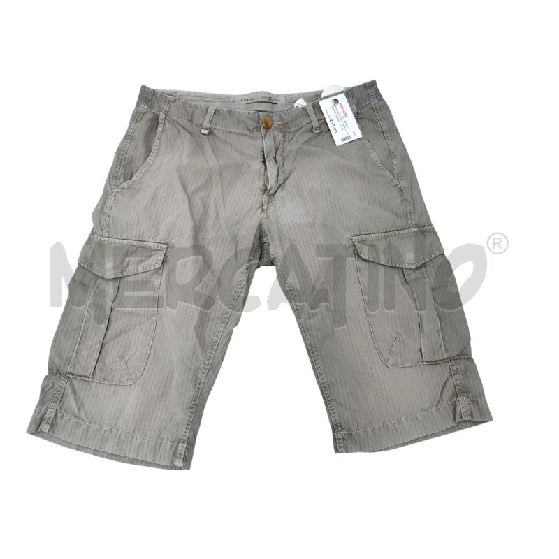 BERMUDA UOMO GUESS VERDONE CARGO  | Mercatino dell'Usato Leini' 1