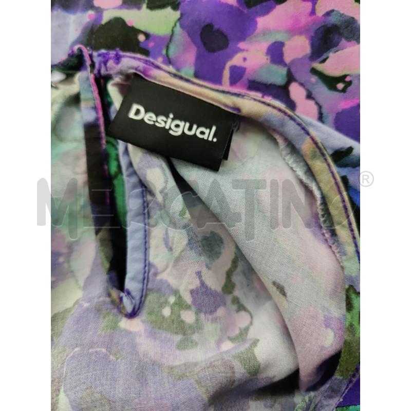 BLUSA DONNA DESIGUAL VIOLA FANTASIA | Mercatino dell'Usato Leini' 2