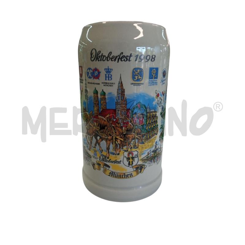 BOCCALE BIRRA OKTOBERFEST 1998 | Mercatino dell'Usato Leini' 1