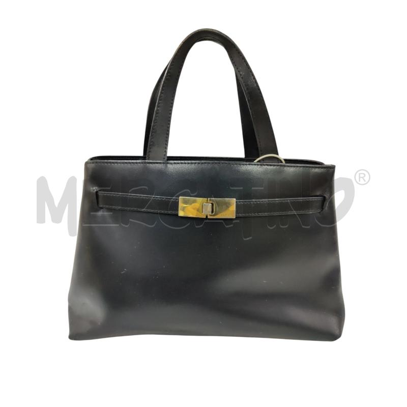 BORSA DONNA FURLA NERA CON CHIUSURA METALLICA | Mercatino dell'Usato Leini' 1