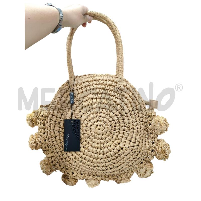 BORSA DONNA RAFFIA  | Mercatino dell'Usato Leini' 2