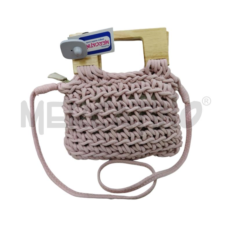 BORSA DONNA UNCINETTO ROSA | Mercatino dell'Usato Leini' 1