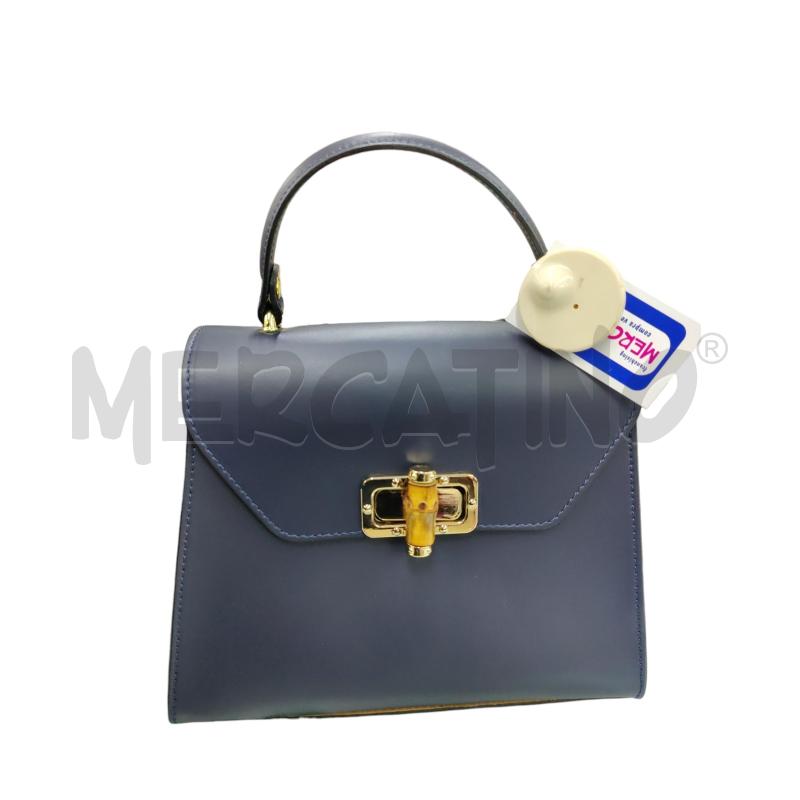 BORSA DONNA VERA PELLE CON TRACOLLA  | Mercatino dell'Usato Leini' 1