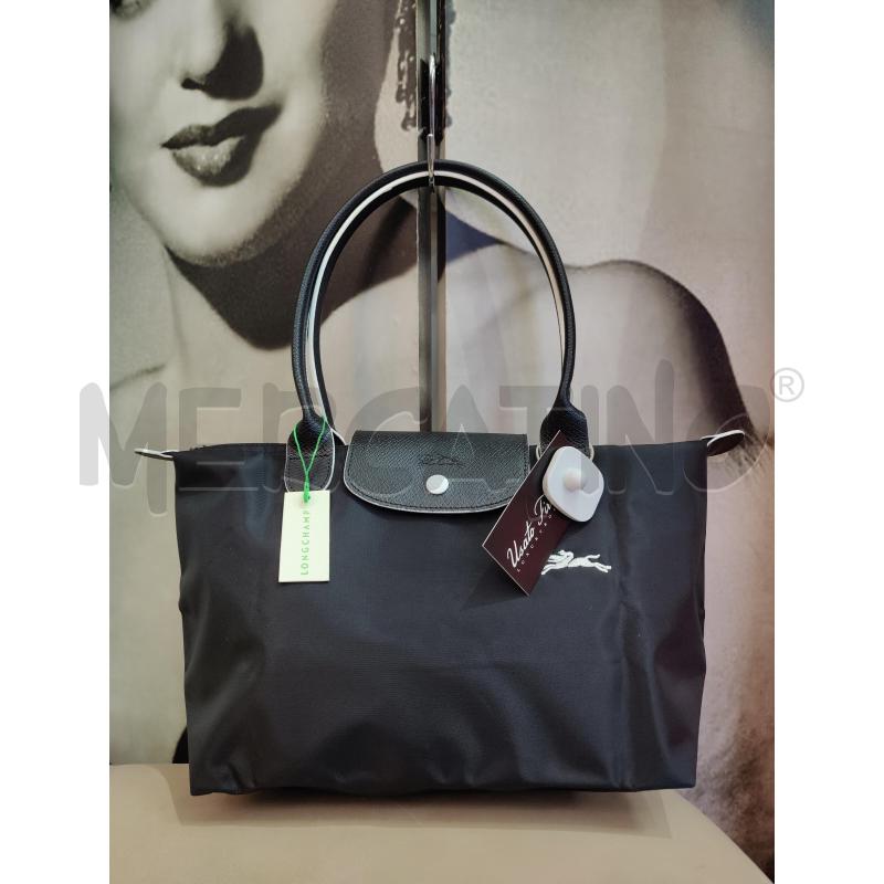 BORSA LONGHCHAMP LE PLIAGE ORIGINA NERO TG.S | Mercatino dell'Usato Leini' 2
