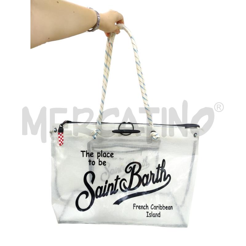 BORSA MARE  SAINT BARTH  TRASPARENTE | Mercatino dell'Usato Leini' 1