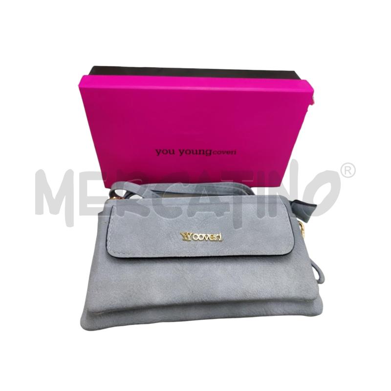 BORSA TRACOLLA YOU YOUNG COVERI BLU  | Mercatino dell'Usato Leini' 1
