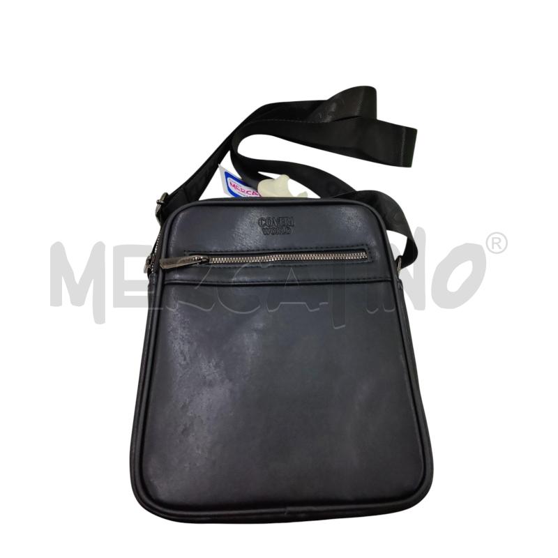 BORSELLO UOMO NERO COVERI WORLD | Mercatino dell'Usato Leini' 1
