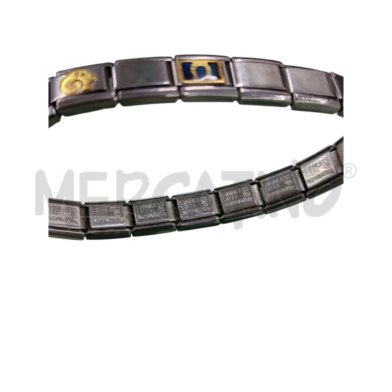 BRACCIALE ACCIAIO ORO  | Mercatino dell'Usato Leini' 2