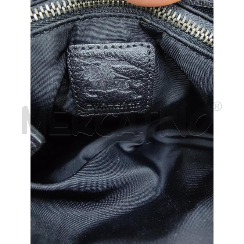 BURBERRY TRACOLLA VINTAGE NERA | Mercatino dell'Usato Leini' 2