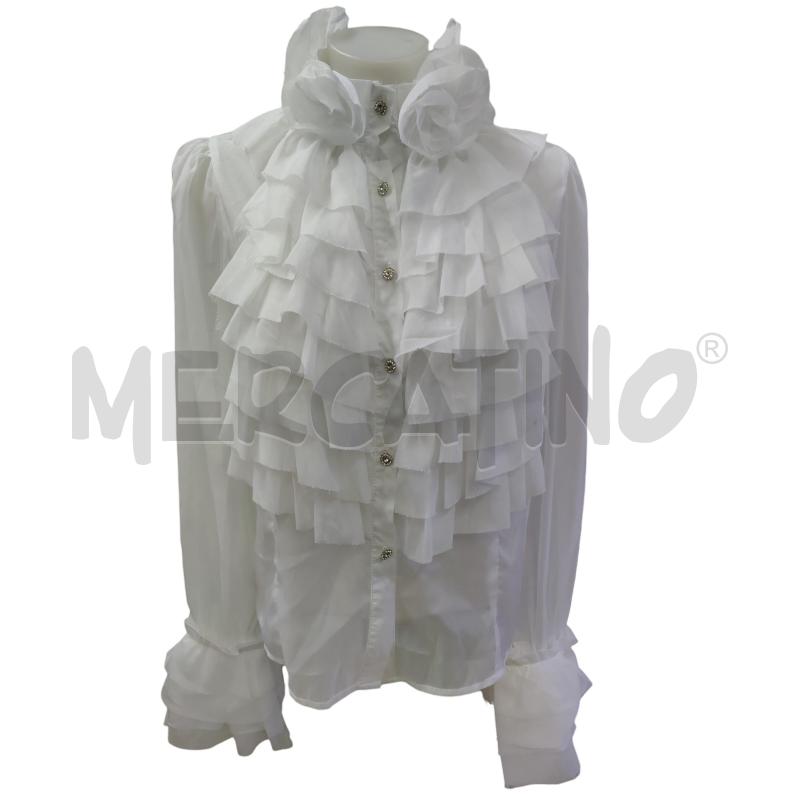 CAMICIA DONNA BIANCA VOULANT  | Mercatino dell'Usato Leini' 1