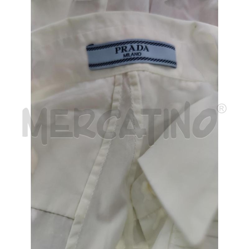 CAMICIA DONNA BIANCO PRADA  | Mercatino dell'Usato Leini' 2