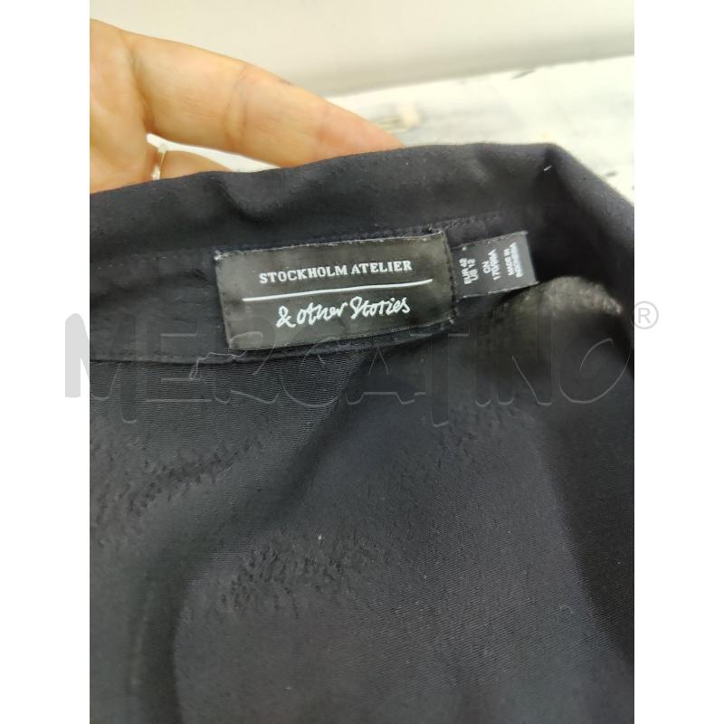 CAMICIA DONNA NERA STOCKHOLM ATELIER  | Mercatino dell'Usato Leini' 2