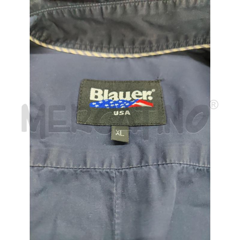 CAMICIA UOMO BLAUER BLU | Mercatino dell'Usato Leini' 2
