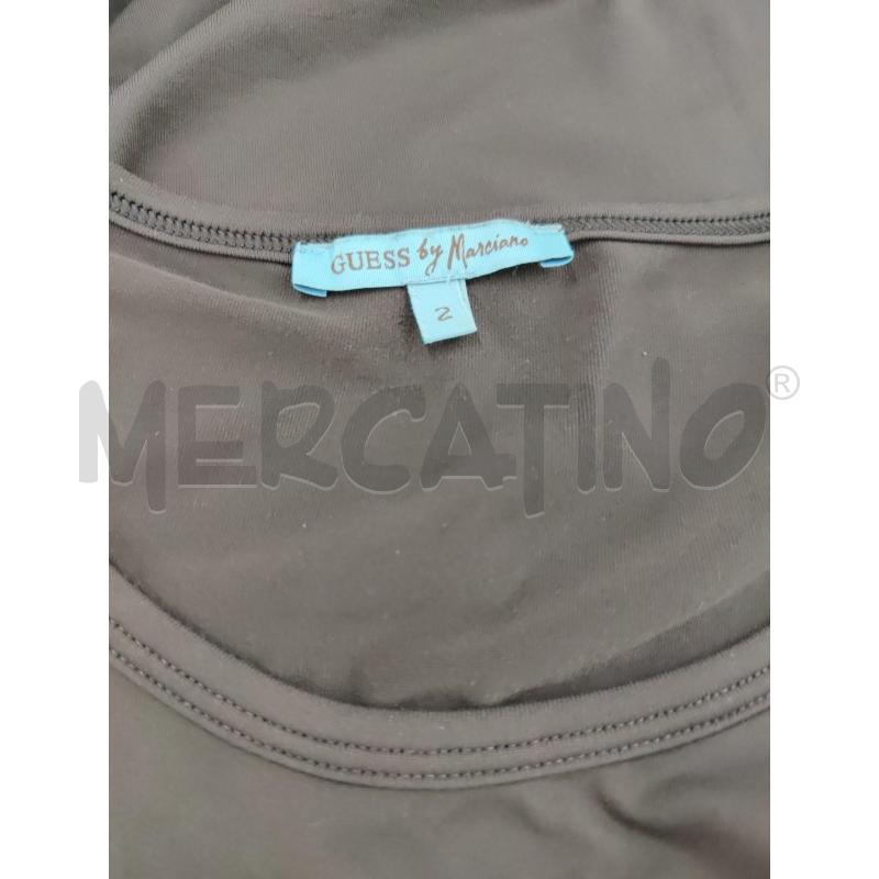 CANOTTA DONNA  GUESS MARRONE | Mercatino dell'Usato Leini' 2