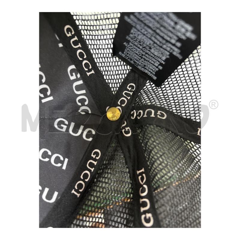 CAPPELLINO GUCCI GG NERO IN TESSUTO TECNICO | Mercatino dell'Usato Leini' 5