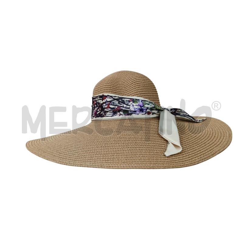 CAPPELLO DONNA PAGLIA MARRONE  | Mercatino dell'Usato Leini' 1