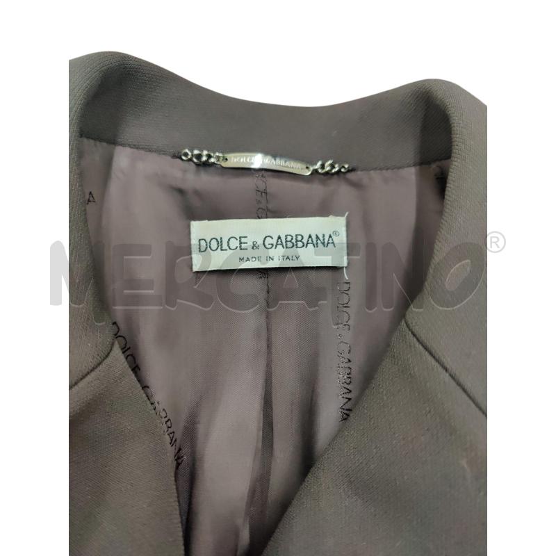 CAPPOTTO DONNA DOLCE&GABBANA MARRONE | Mercatino dell'Usato Leini' 2