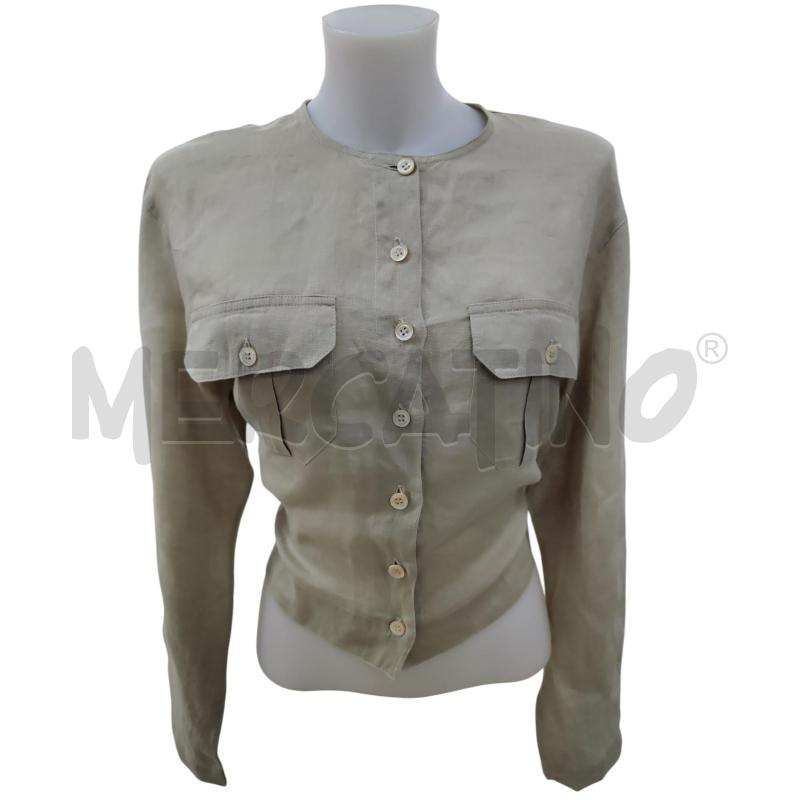 CASACCA DONNA PENNY BLACK PURO LINO | Mercatino dell'Usato Leini' 1