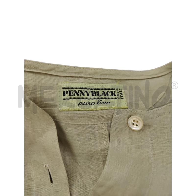 CASACCA DONNA PENNY BLACK PURO LINO | Mercatino dell'Usato Leini' 3