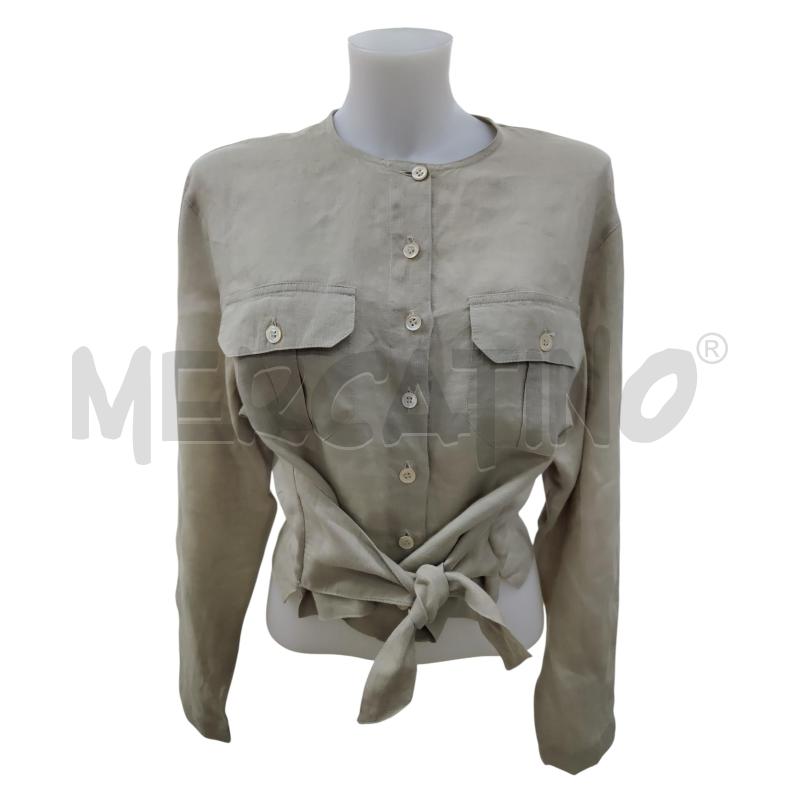 CASACCA DONNA PENNY BLACK PURO LINO | Mercatino dell'Usato Leini' 4