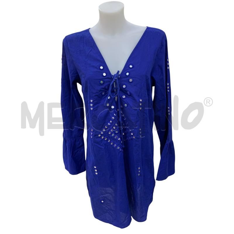 CASACCA DONNA SIBERIAN BLU COTONE | Mercatino dell'Usato Leini' 1