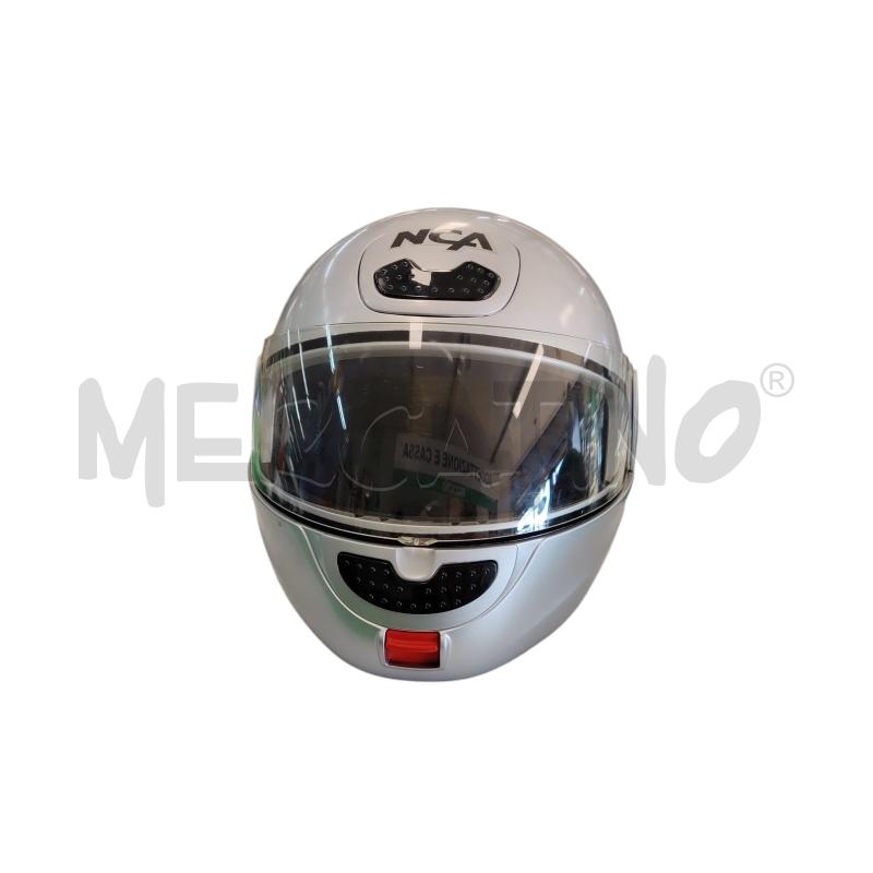CASCO MOTO MODULARE NCA MIS 56  GRIGIO | Mercatino dell'Usato Leini' 3