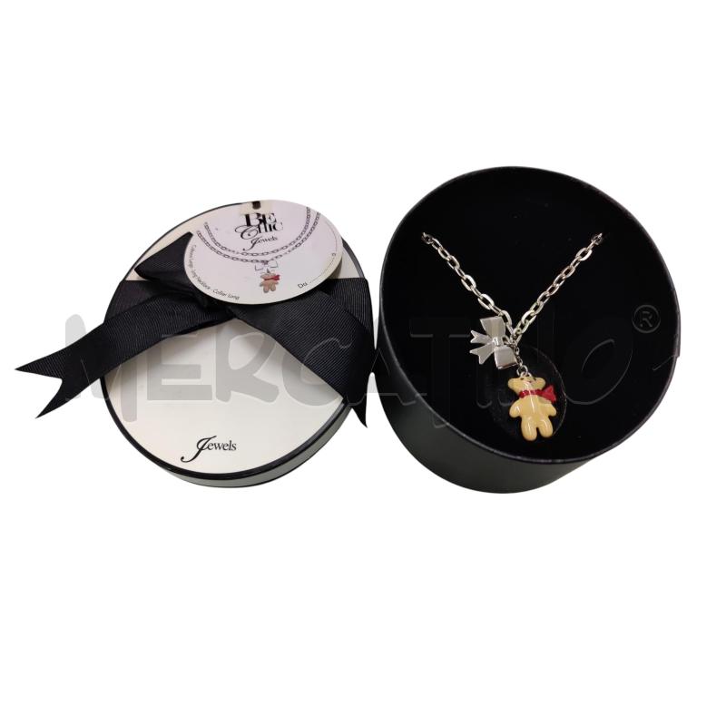 COLLANA CIONDOLO  BE CHIC CON ORSETTO  | Mercatino dell'Usato Leini' 1