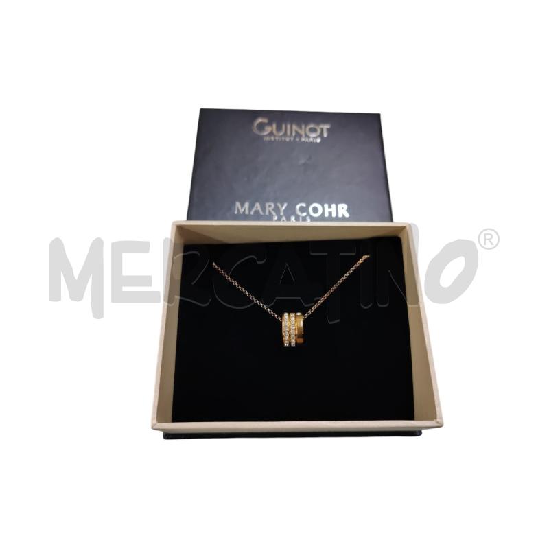 COLLANA COLOR ORO ROSA E SWAROVSKI | Mercatino dell'Usato Leini' 1