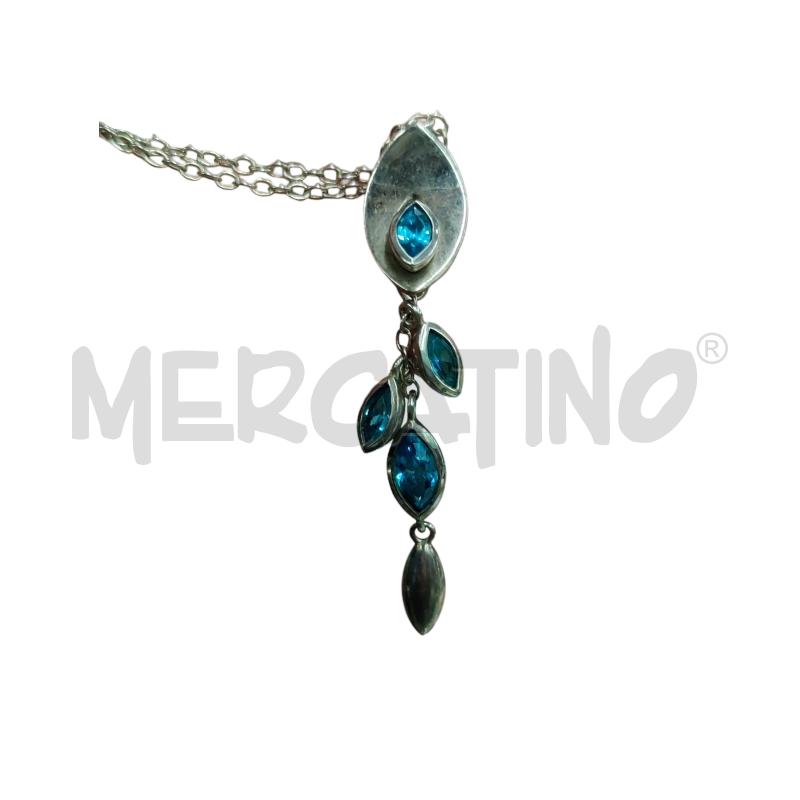 COLLANA LUNGA ARGENTO  | Mercatino dell'Usato Leini' 1