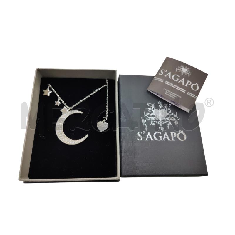COLLANA S'AGAPO LUNA E STELLE  | Mercatino dell'Usato Leini' 1
