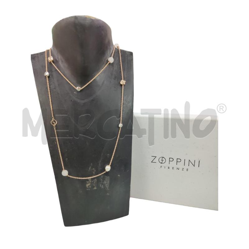 COLLANA  ZOPPINI IN ACCIAIO  ORO ROSA  | Mercatino dell'Usato Leini' 1