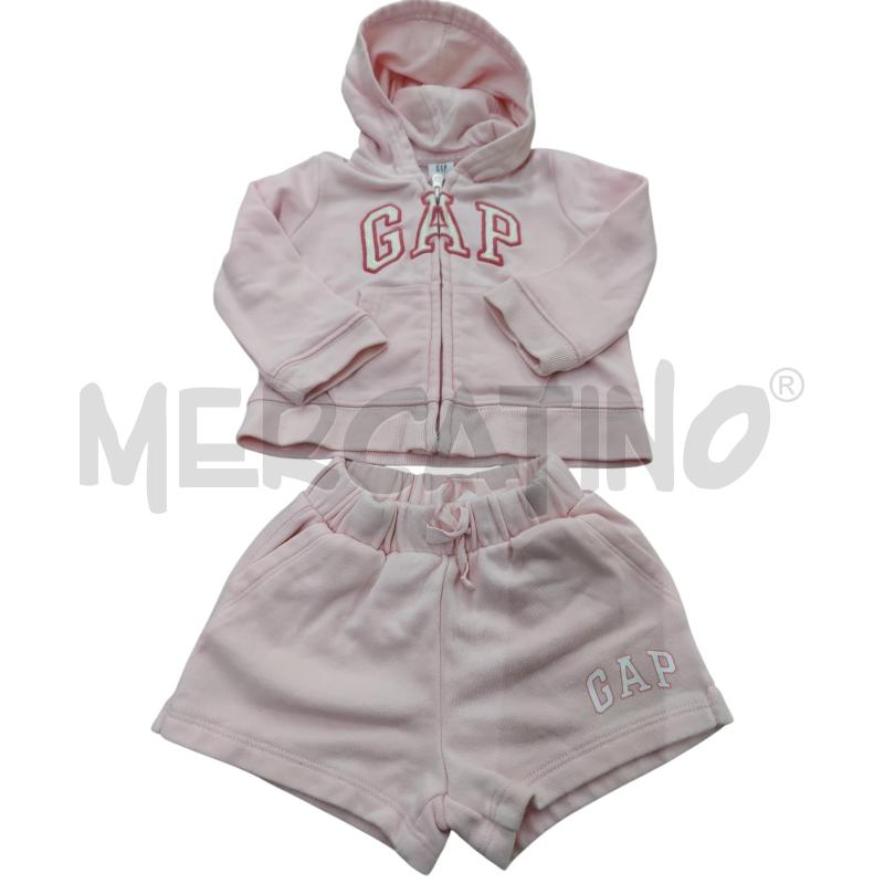 COMPLETO BAMBINA GAP FELPA + PANTALONE  | Mercatino dell'Usato Leini' 1