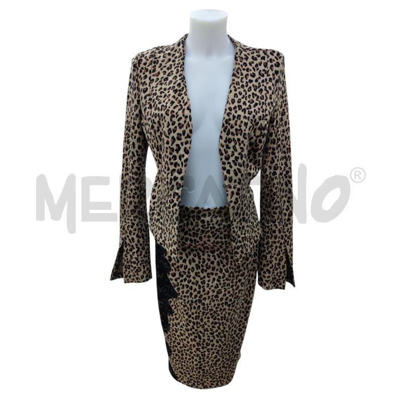 COMPLETO DONNA ANIMALIER GIACCA + GONNA  | Mercatino dell'Usato Leini' 1